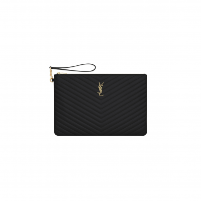 YSL CASSANDRE MATELASSÉ DOCUMENT HOLDER IN LEATHER 440222CWU011000 (36*24.5*2.5cm)